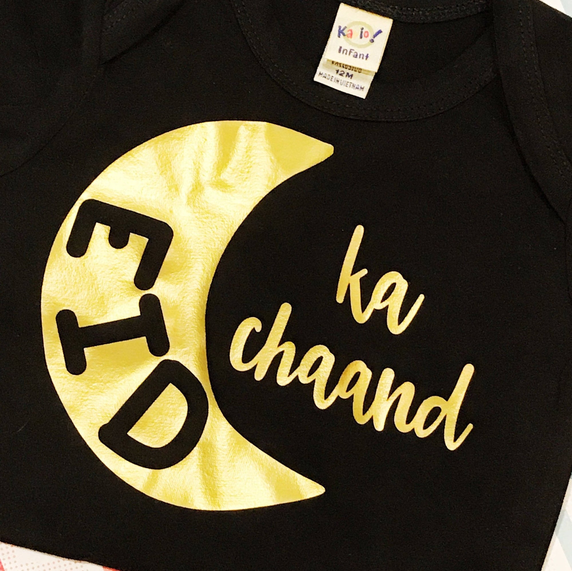 Eid baby body suit Eid Ka Chaand - TC Creative Co.