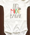 Eid MOO barak baby bodysuit - TC Creative Co.