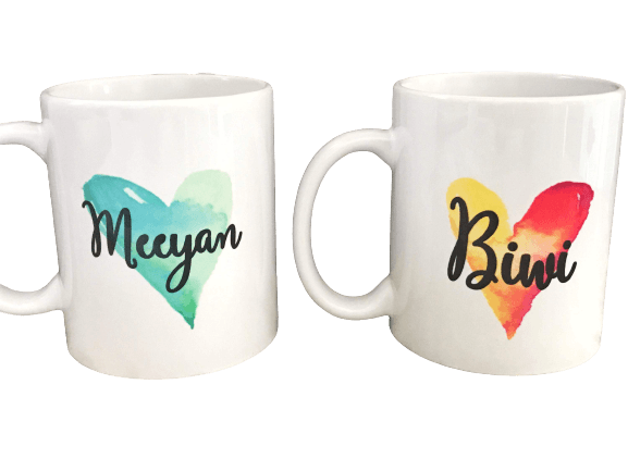 Meeyan Biwi couples mug set - TC Creative Co.